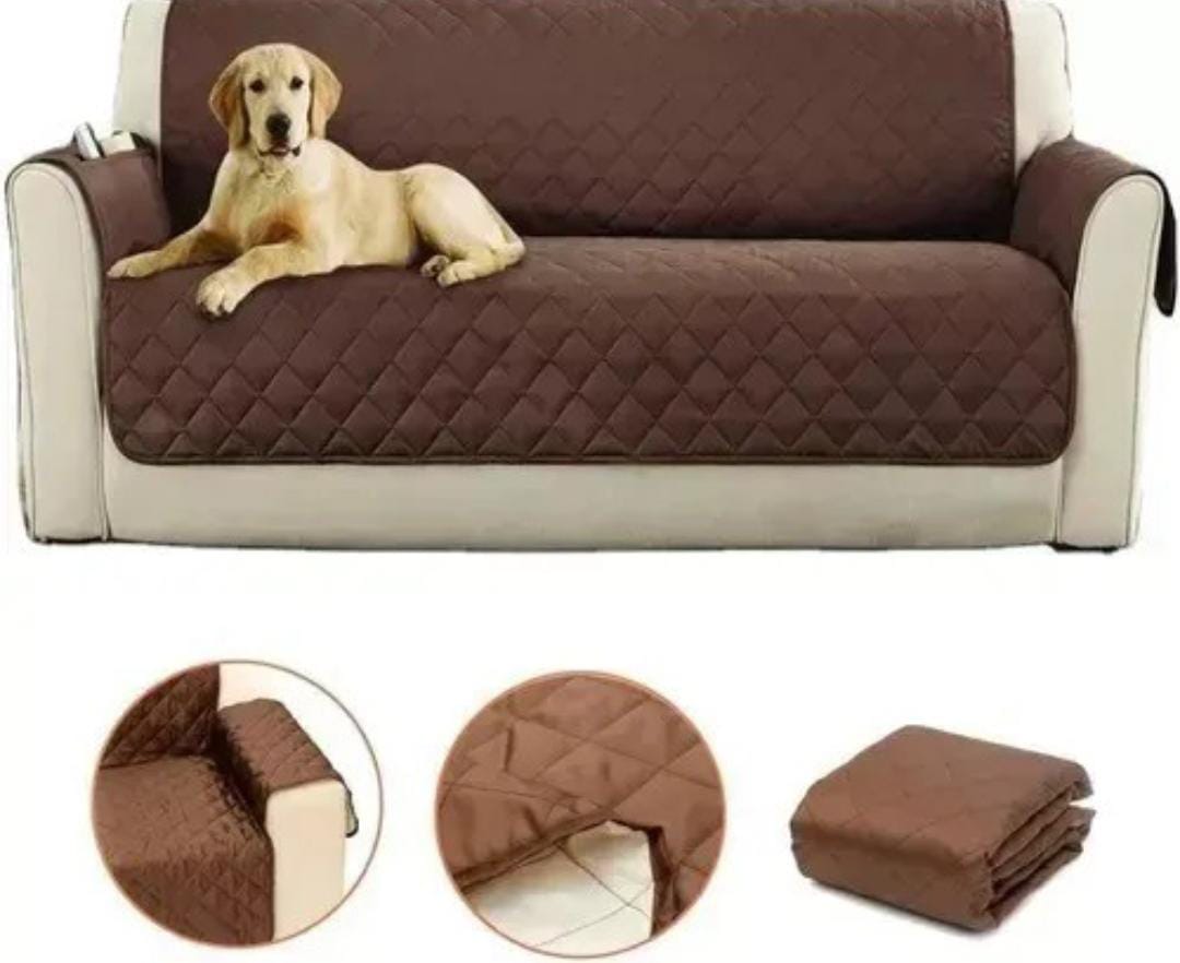 Miniatura 2 de Protector De Sofa 3 Puestos Lavable